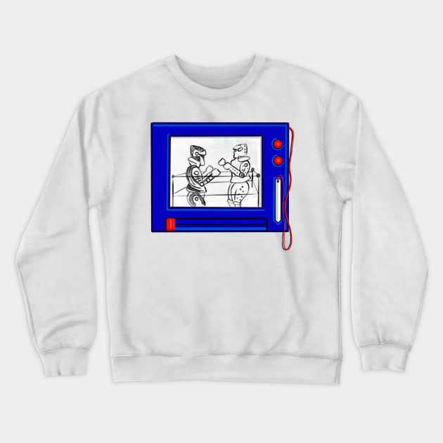 Rock’em Sock’em Crewneck Sweatshirt by Beansiekins